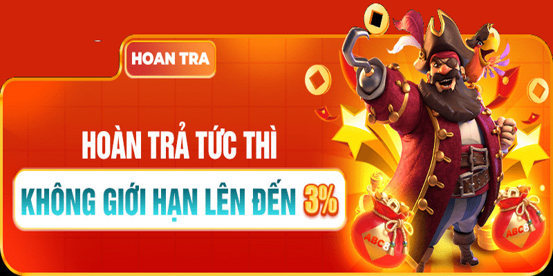 Tham gia cá cược trên hệ thống, nhận hoàn trả không giới hạn